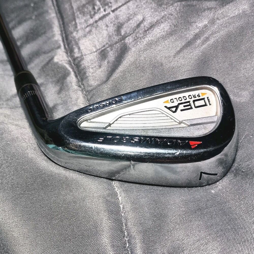 Adams Idea Pro Forged Single 7 Iron Steel Shaft Stiff Flex Golf Club Good Grip